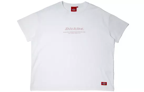 Футболка унисекс белая Dickies, белый