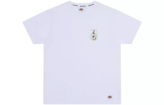 Футболка унисекс белая Dickies, белый