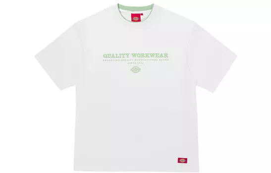 Футболка унисекс белая Dickies, белый