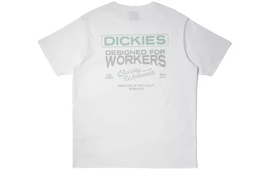 Футболка унисекс белая Dickies, белый