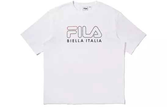 Футболка унисекс белая Fila, белый