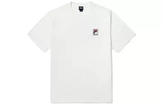 Футболка унисекс белая Fila, белый