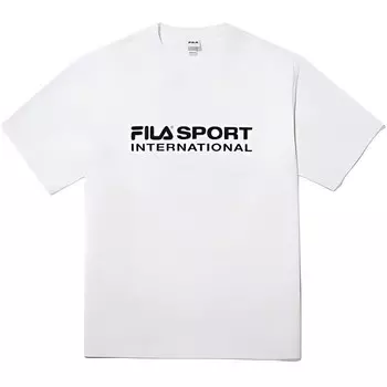 Футболка унисекс белая Fila, белый
