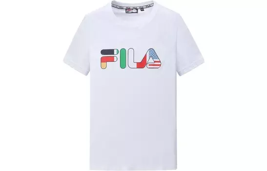 Футболка унисекс белая Fila, белый