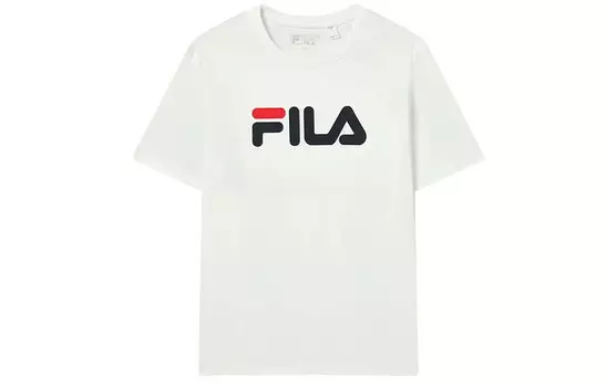 Футболка унисекс белая Fila, белый