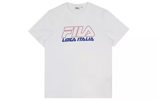 Футболка унисекс белая Fila, белый