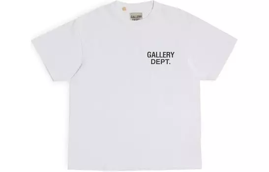 Футболка унисекс белая Gallery Dept., белый