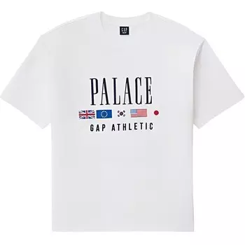 Футболка унисекс белая Gap, белый