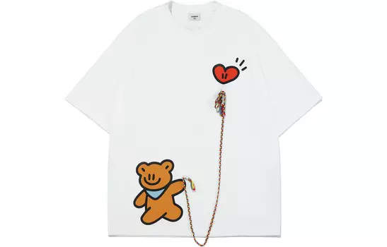 Футболка унисекс белая Guuka, белый