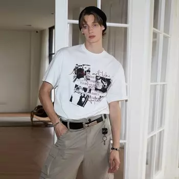 Футболка унисекс белая Kreate, белый