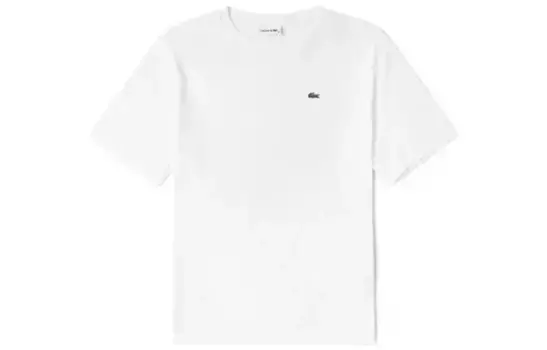 Футболка унисекс белая Lacoste, белый