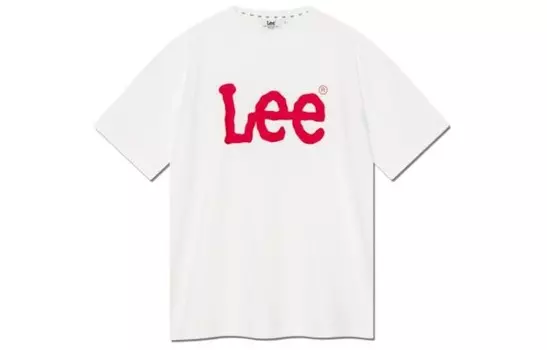 Футболка унисекс белая Lee, белый