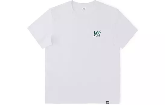 Футболка унисекс белая Lee, белый