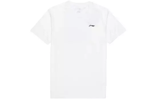 Футболка унисекс белая Lining, белый