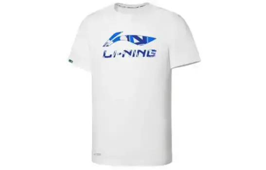 Футболка унисекс белая Lining, белый