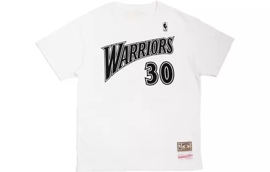 Футболка унисекс белая Mitchell & Ness, белый