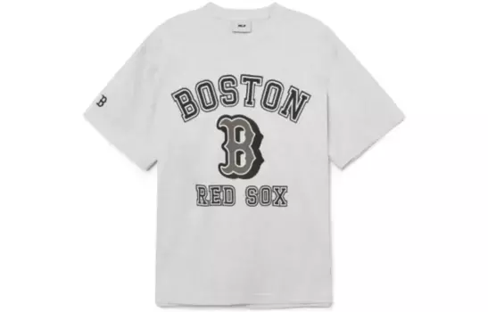 Футболка унисекс белая Mlb, белый