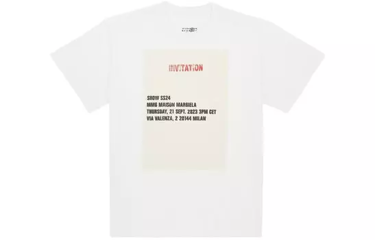 Футболка унисекс белая Mm6 Maison Margiela, белый