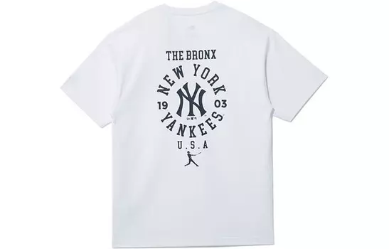 Футболка унисекс белая New Era, белый