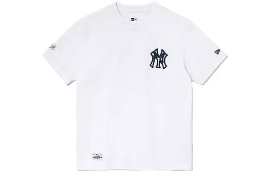 Футболка унисекс белая New Era, белый