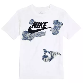 Футболка унисекс белая Nike, белый