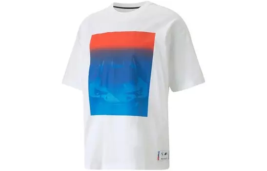 Футболка унисекс белая Puma, белый