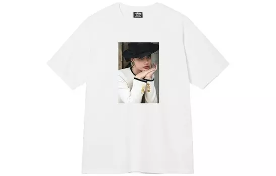 Футболка унисекс белая Stussy, белый