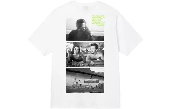 Футболка унисекс белая Stussy, белый