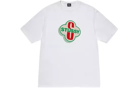 Футболка унисекс белая Stussy, белый