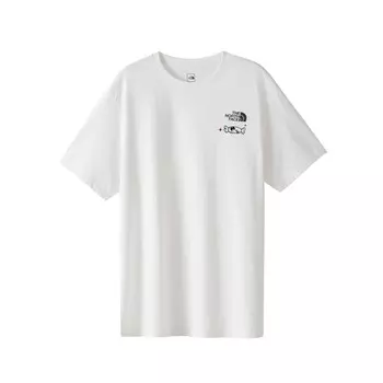 Футболка унисекс белая The North Face, белый