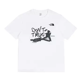 Футболка унисекс белая The North Face, белый