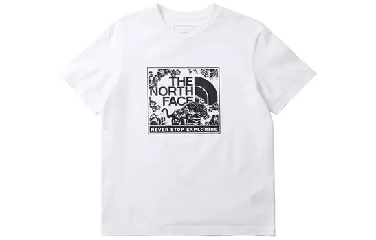 Футболка унисекс белая The North Face, белый