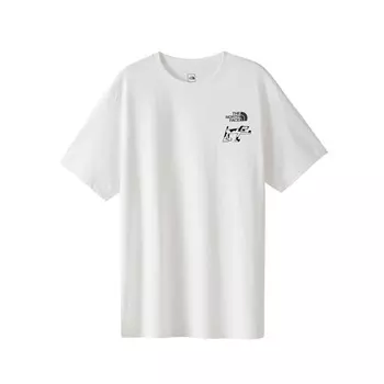 Футболка унисекс белая The North Face, белый