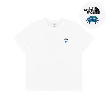 Футболка унисекс белая The North Face, белый