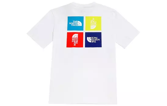 Футболка унисекс белая The North Face, белый