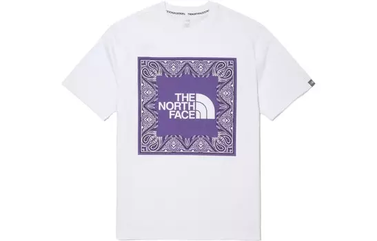 Футболка унисекс белая The North Face, белый