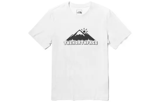 Футболка унисекс белая The North Face, белый