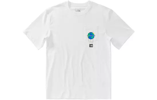 Футболка унисекс белая The North Face, белый