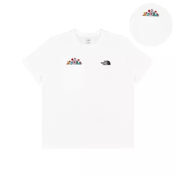 Футболка унисекс белая The North Face, белый