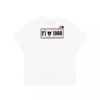 Футболка унисекс белая The North Face, белый