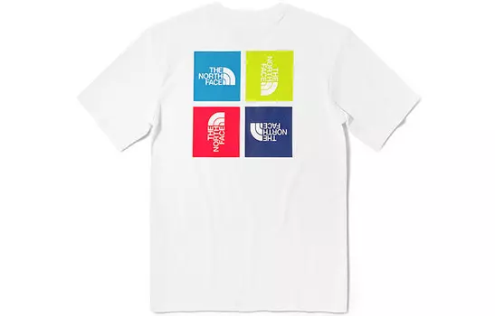 Футболка унисекс белая The North Face, белый