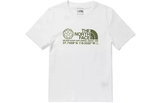 Футболка унисекс белая The North Face, белый