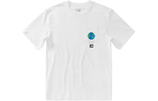 Футболка унисекс белая The North Face, белый