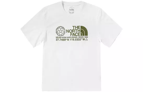 Футболка унисекс белая The North Face, белый