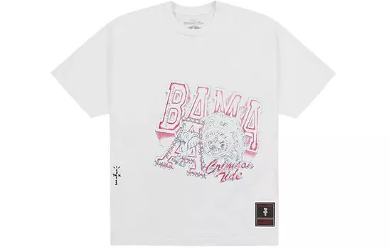 Футболка унисекс белая Travis Scott, белый