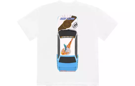 Футболка унисекс белая Travis Scott, белый