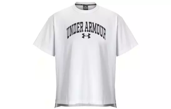 Футболка унисекс белая Under Armour, белый