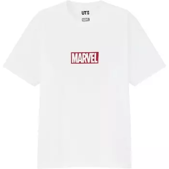 Футболка унисекс белая Uniqlo