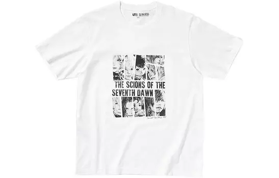 Футболка унисекс белая Uniqlo, белый