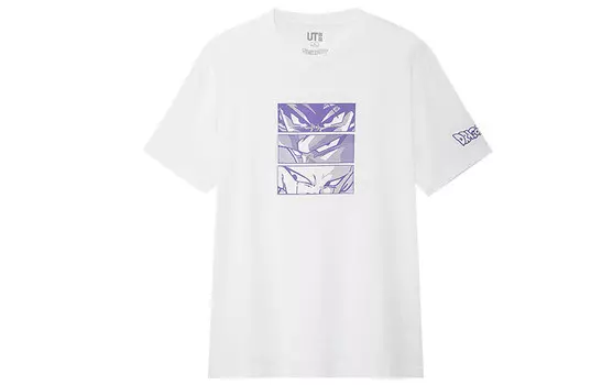Футболка унисекс белая Uniqlo, белый